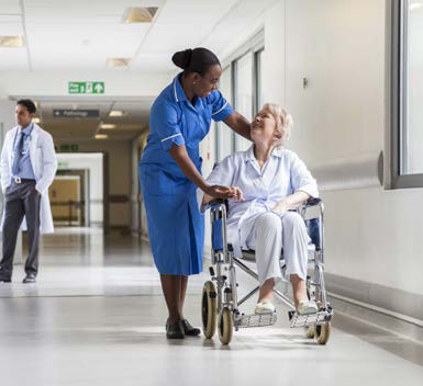 Inpatient corridor