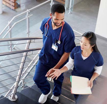 Clinical teams at Yas Clinic